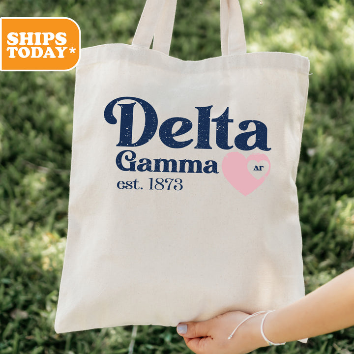 a person holding a bag that says delta garma