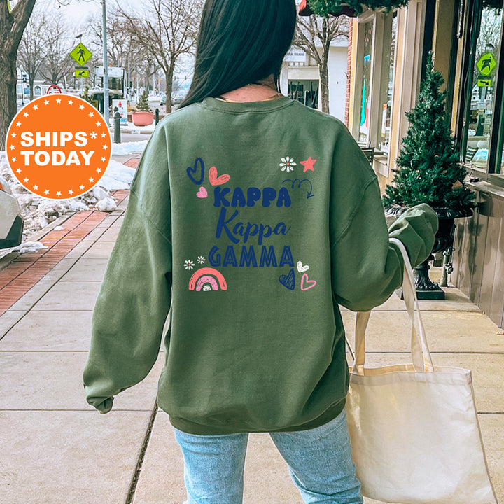 a woman walking down a sidewalk carrying a bag