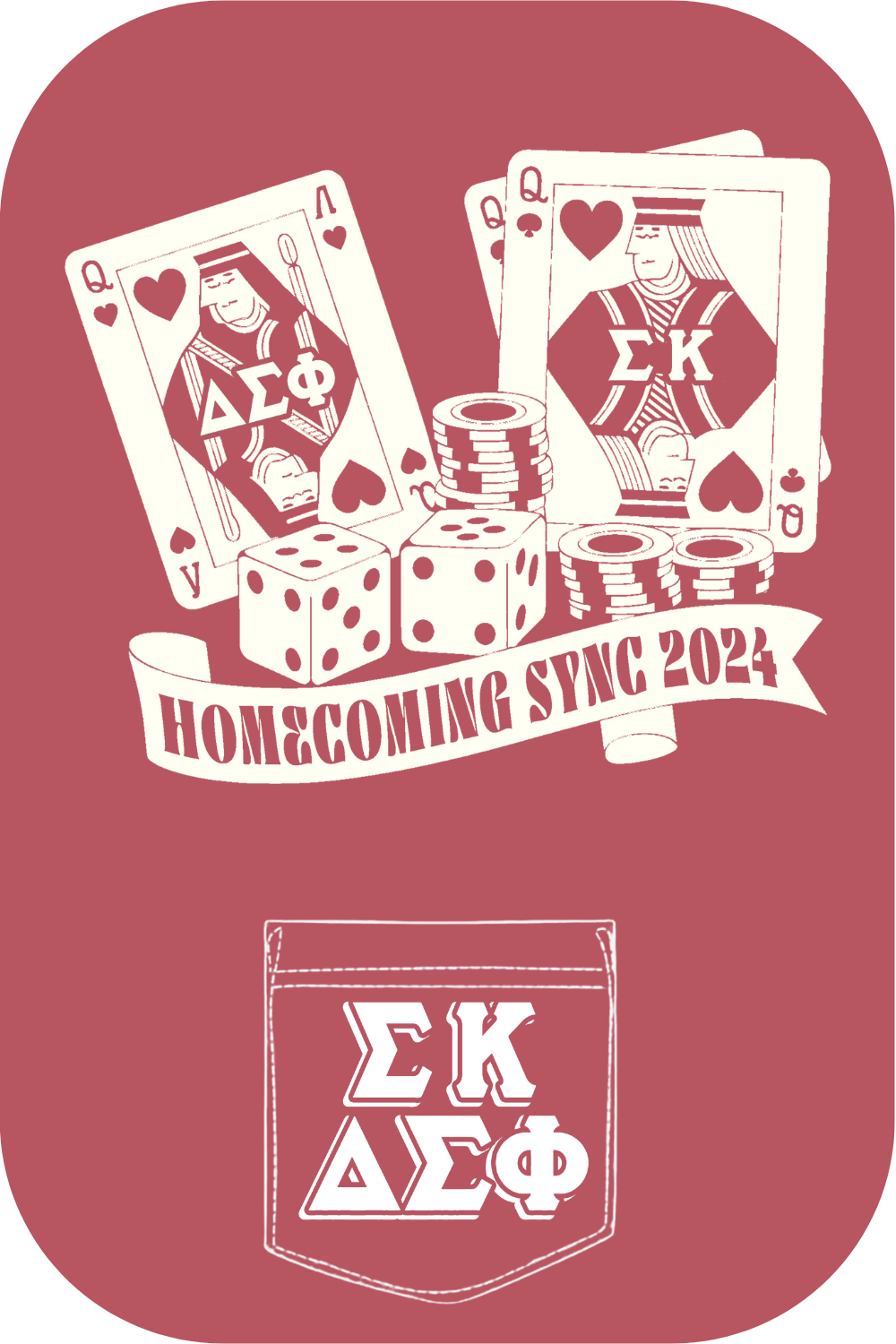 Custom Homecoming Sigma Kappa Delta Sigma Phi – Kite and Crest