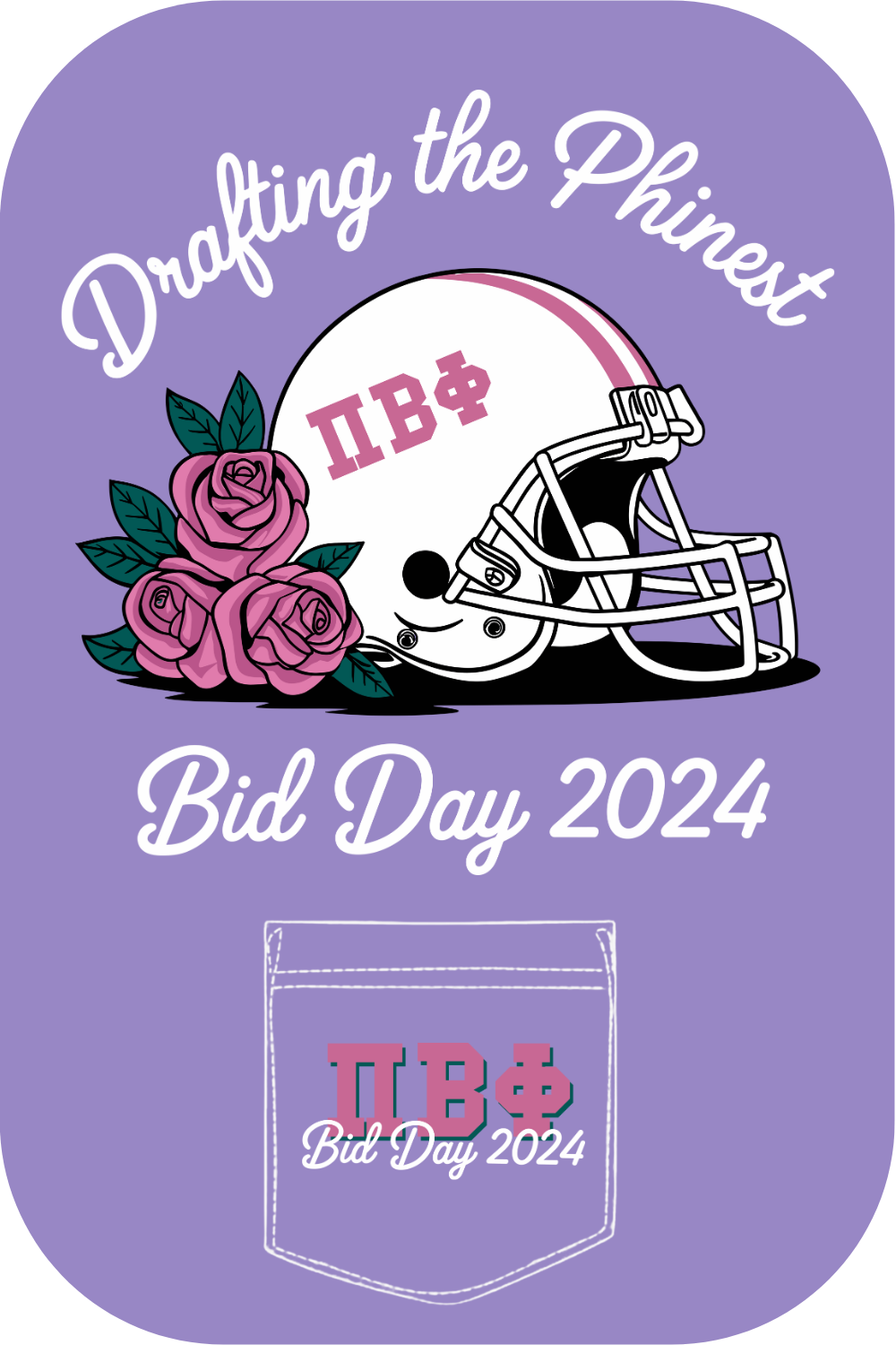 Custom Drafting The Phinest Pi Beta Phi – Kite and Crest