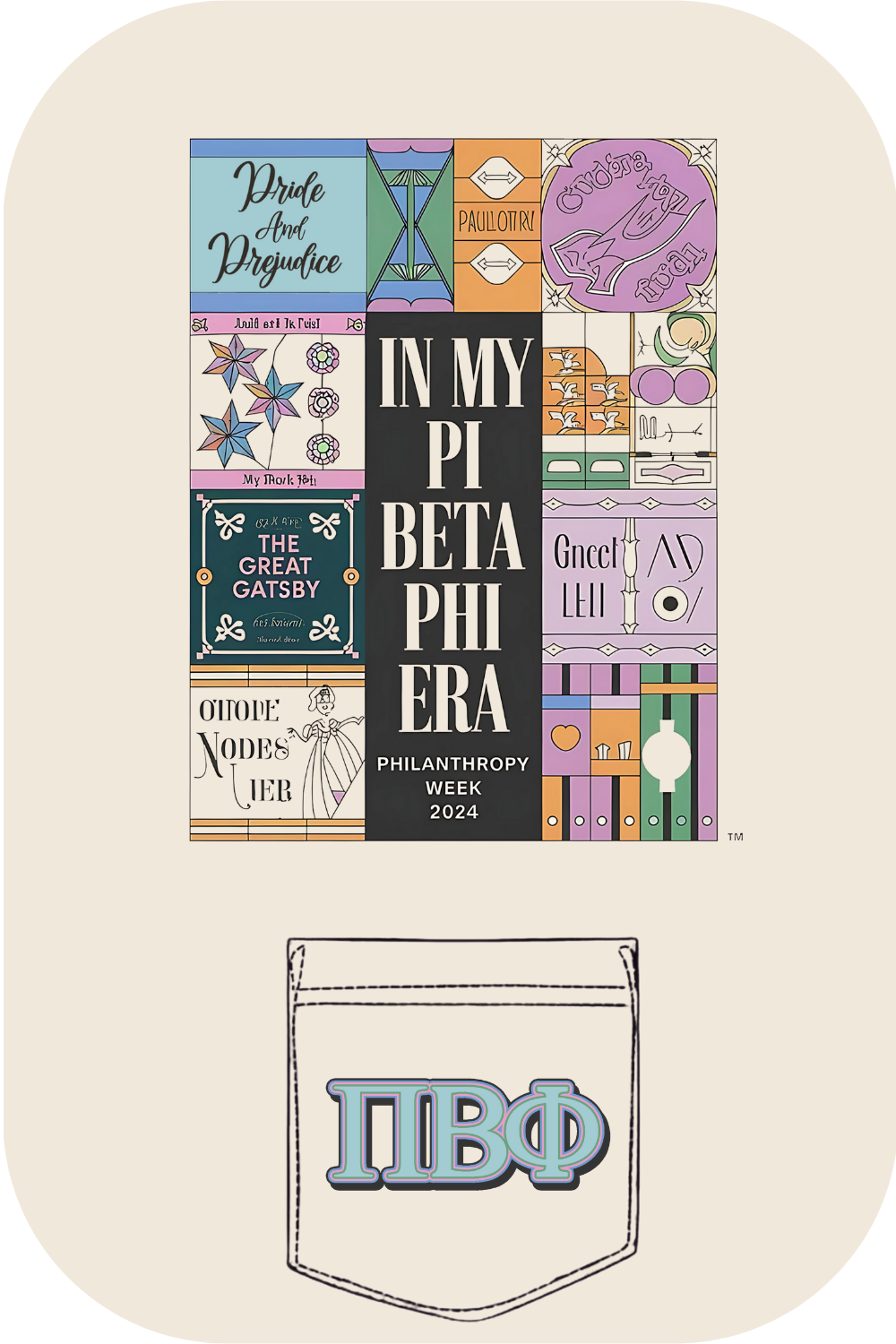 Custom In My Pi Beta Phi Era Philanthropy Week – Kite and Crest