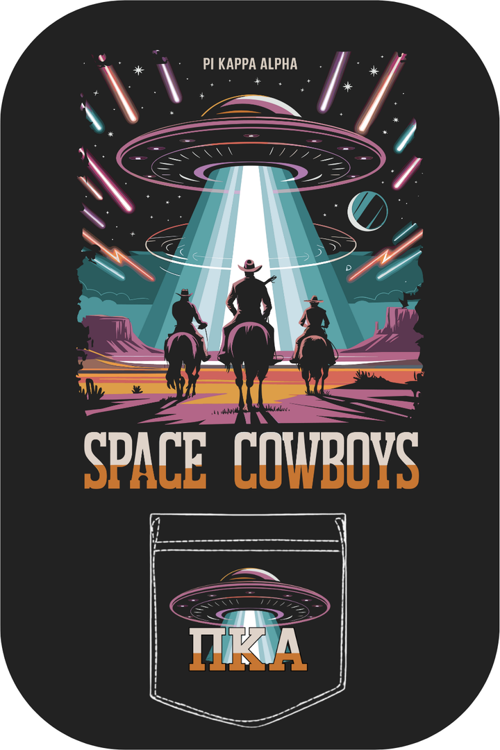 Custom Pi Kappa Alpha Space Cowboys
