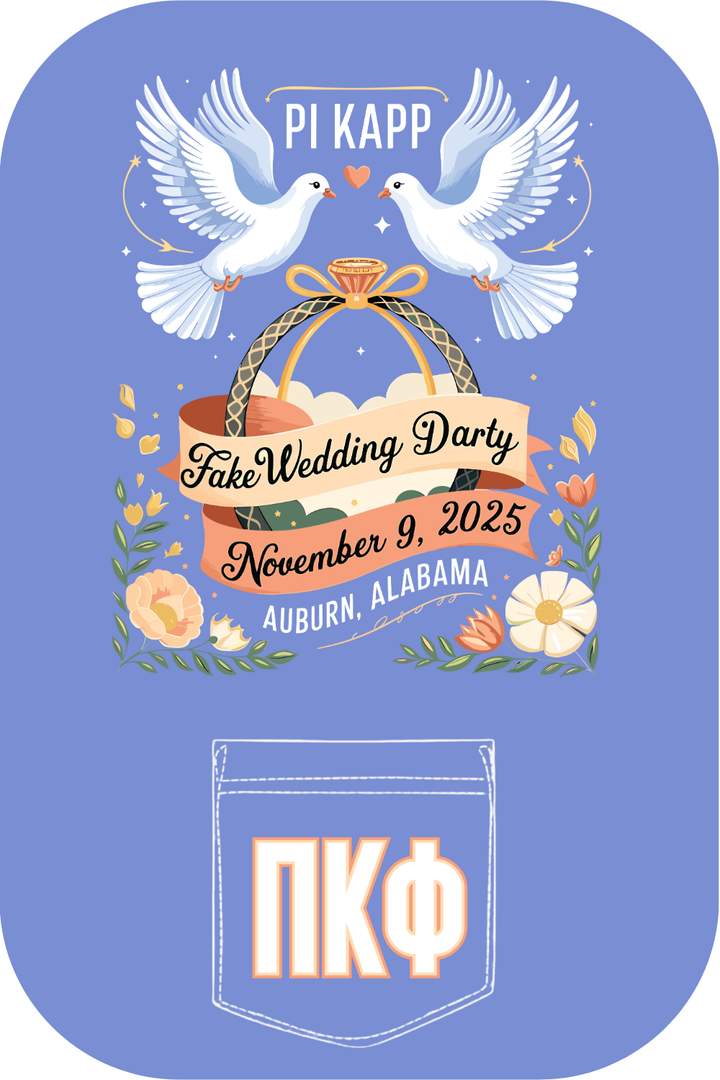 Custom Pi Kapp Fake Wedding Darty