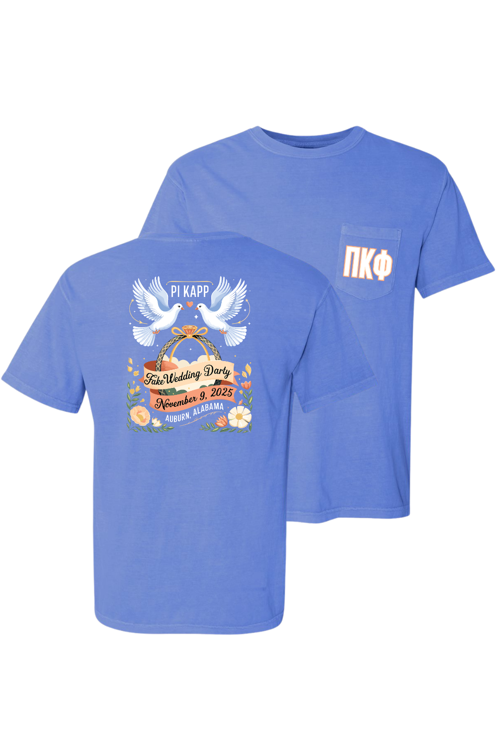 Custom Pi Kapp Fake Wedding Darty