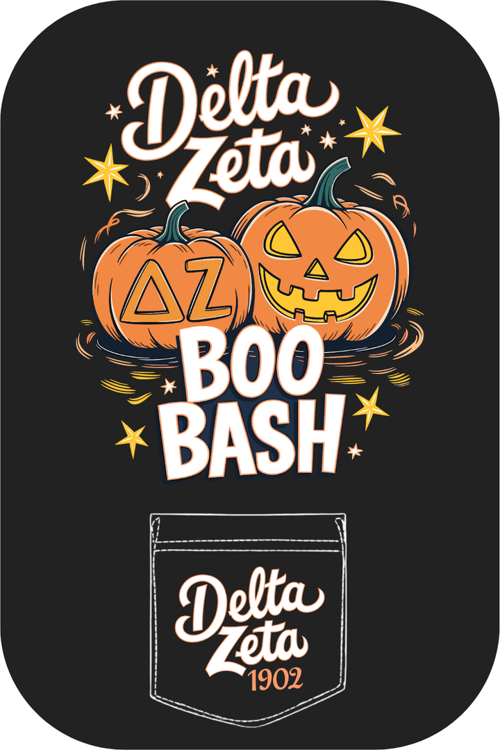 Custom Delta Zeta Boo Bash