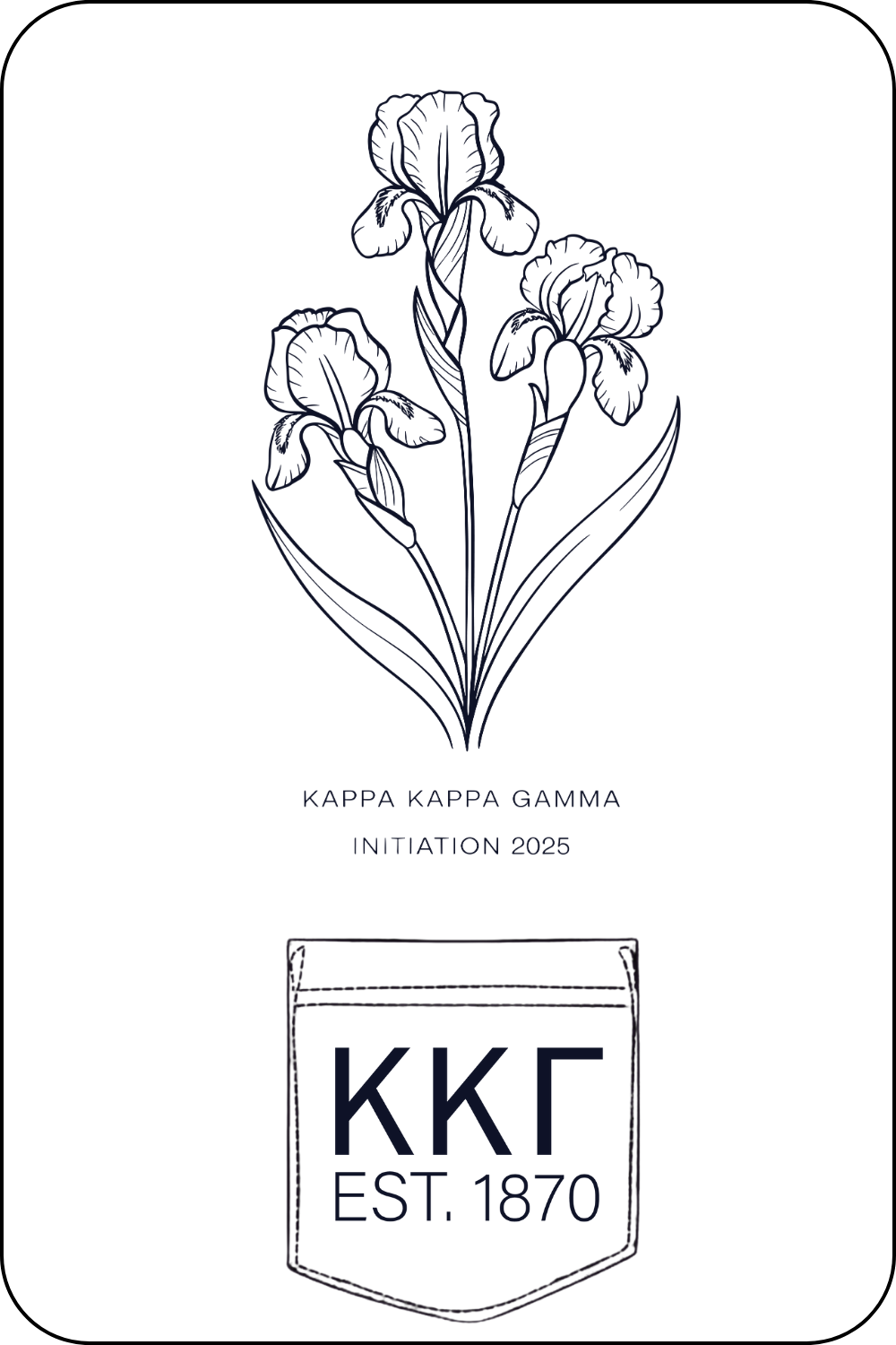 Custom Kappa Kappa Gamma Initiation