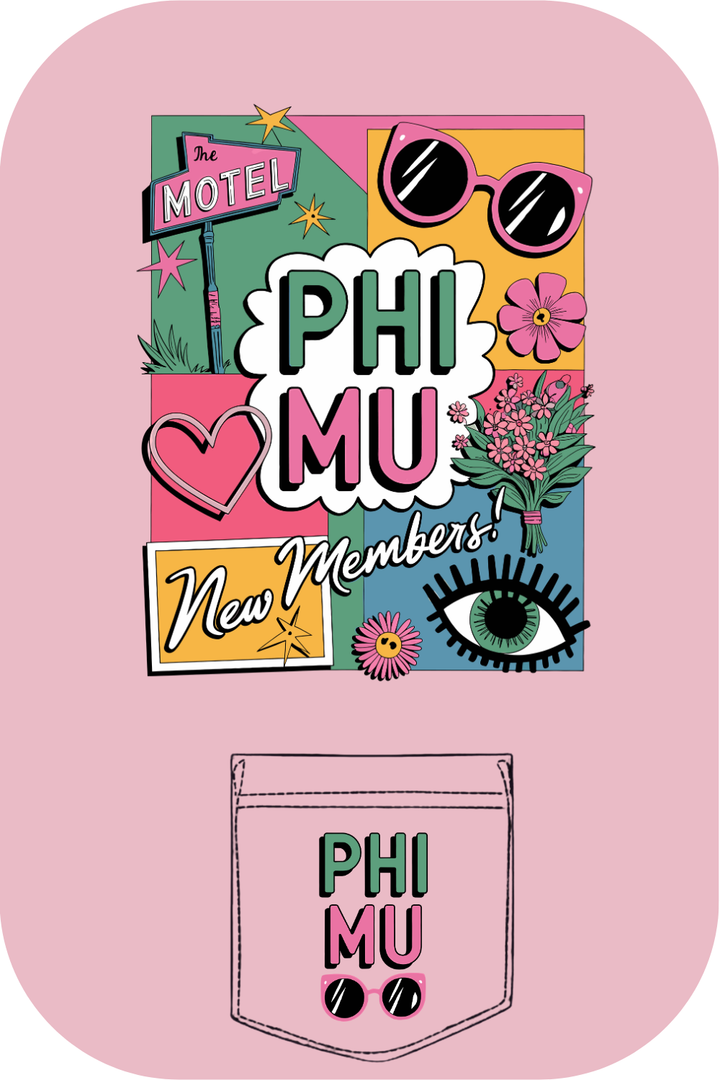 Custom Phi Mu New Members