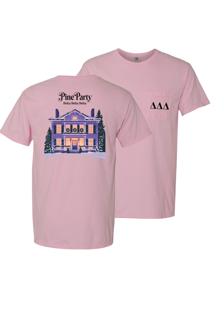 Custom Pine Party Delta Delta Delta