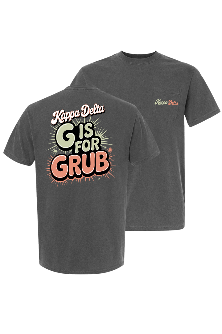 Custom Kappa Delta G Is For Grub