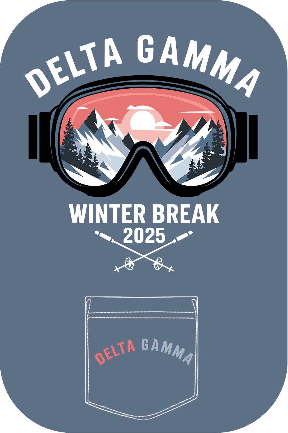 Custom Delta Gamma Winter Break