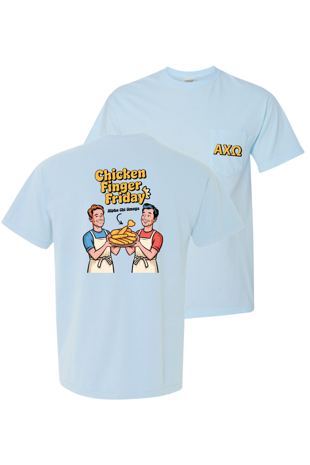 Custom Chicken Finger Friday Alpha Chi Omega