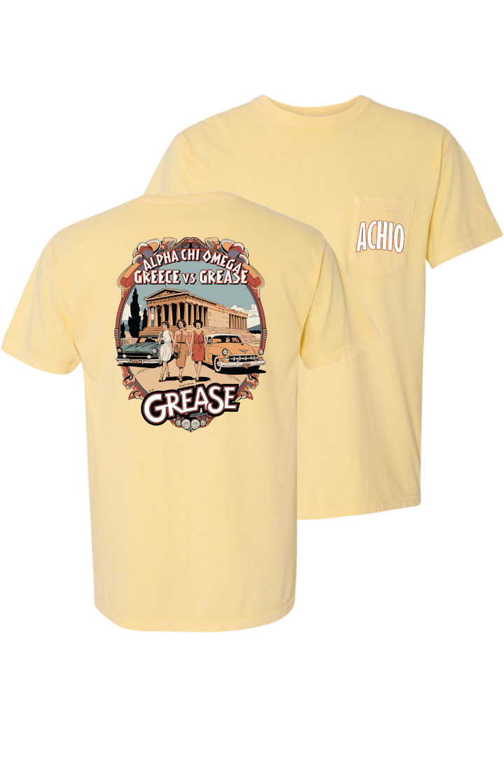 Custom Alpha Chi Omega Grease