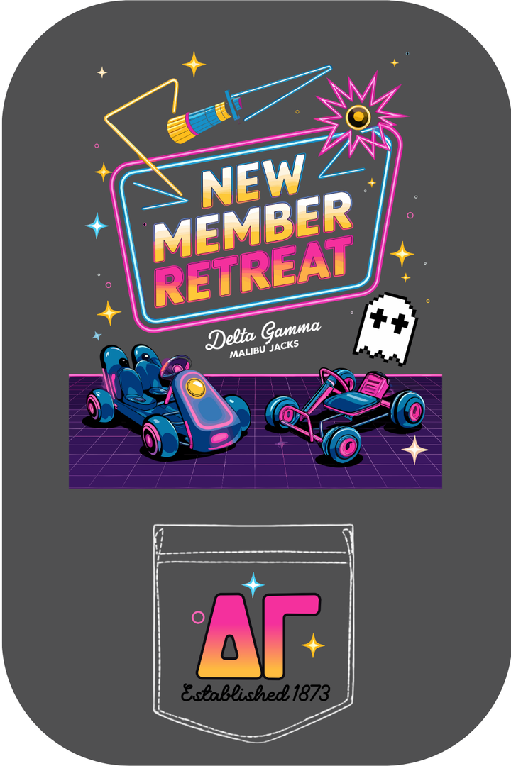 Custom New Member Retreat Delta Gamma