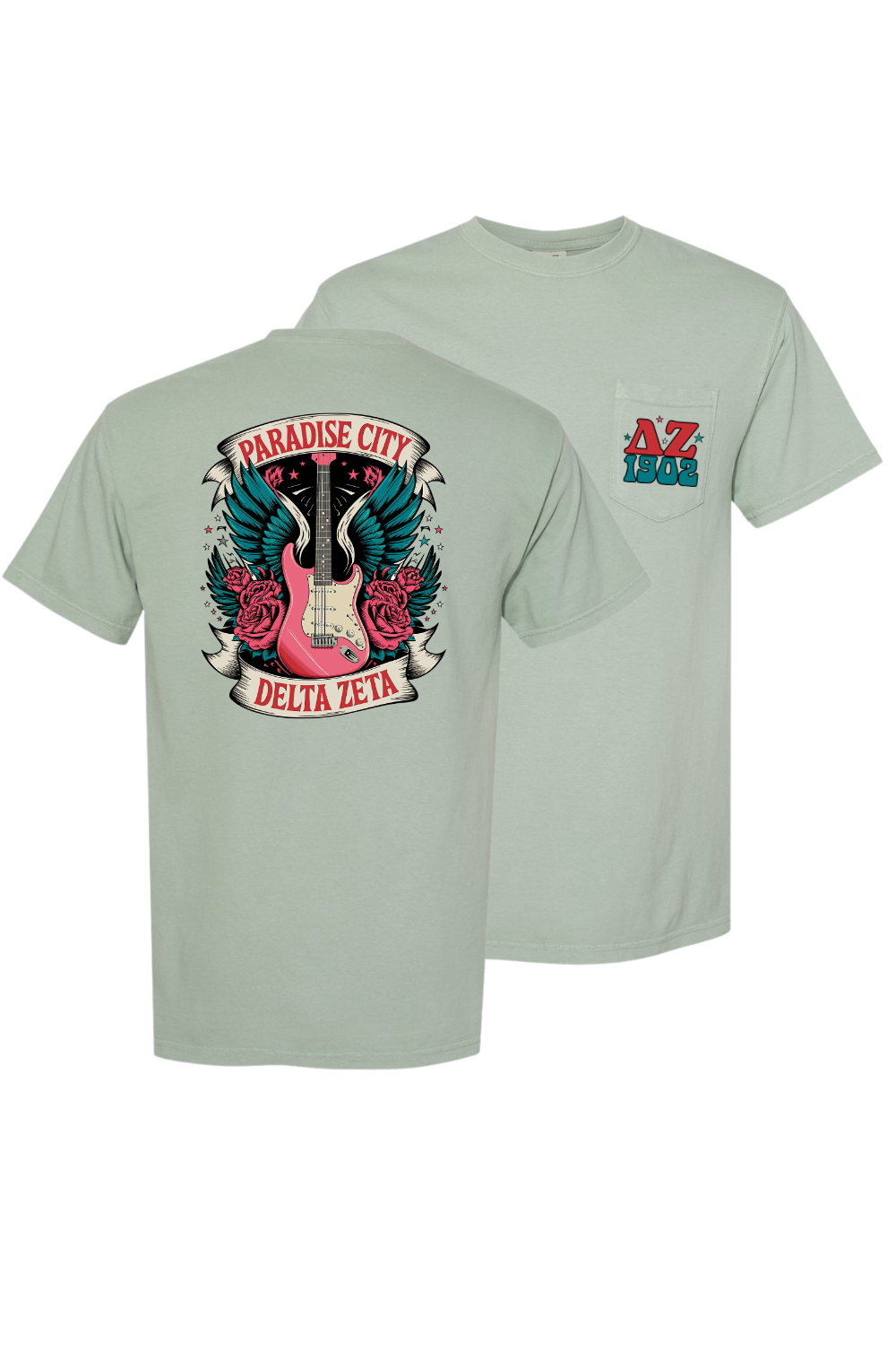 Custom Delta Zeta Paradise City