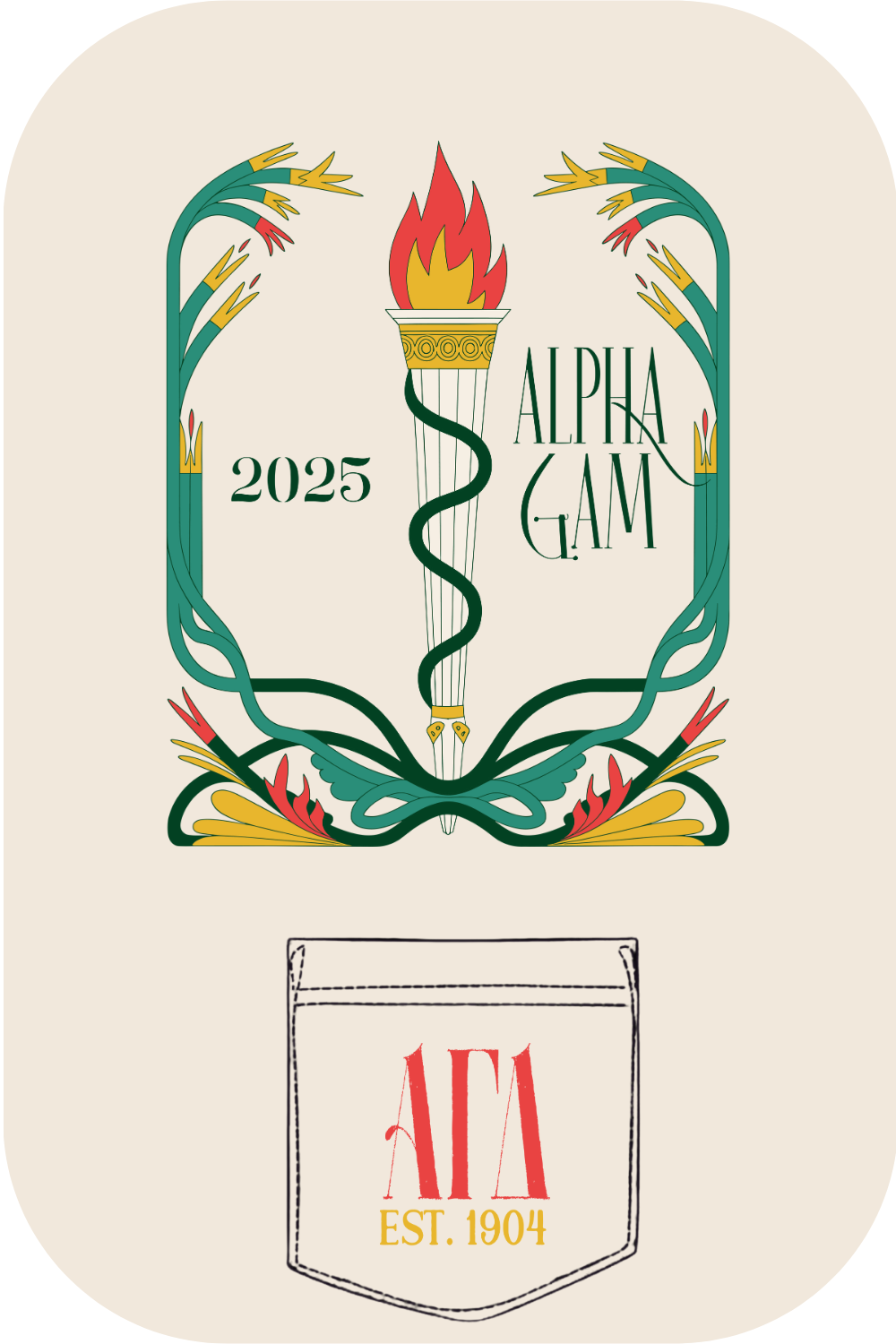 Custom Alpha Gamma Delta Torch