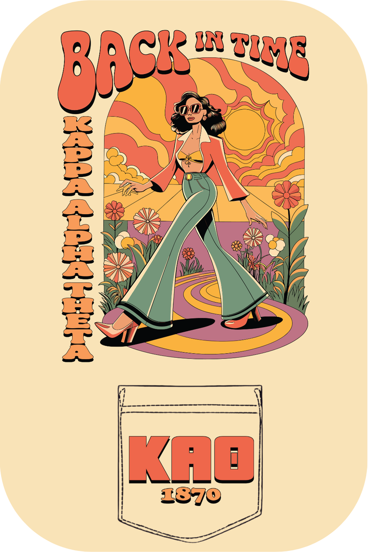 Custom Back In Time Kappa Alpha Theta