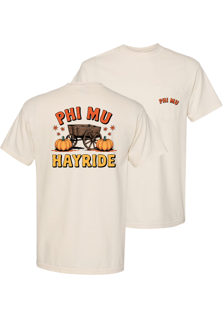 Custom Phi Mu Hayride