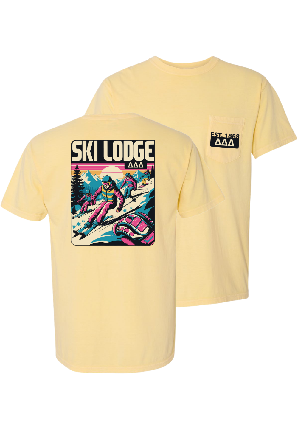 Custom Ski Lodge Delta Delta Delta