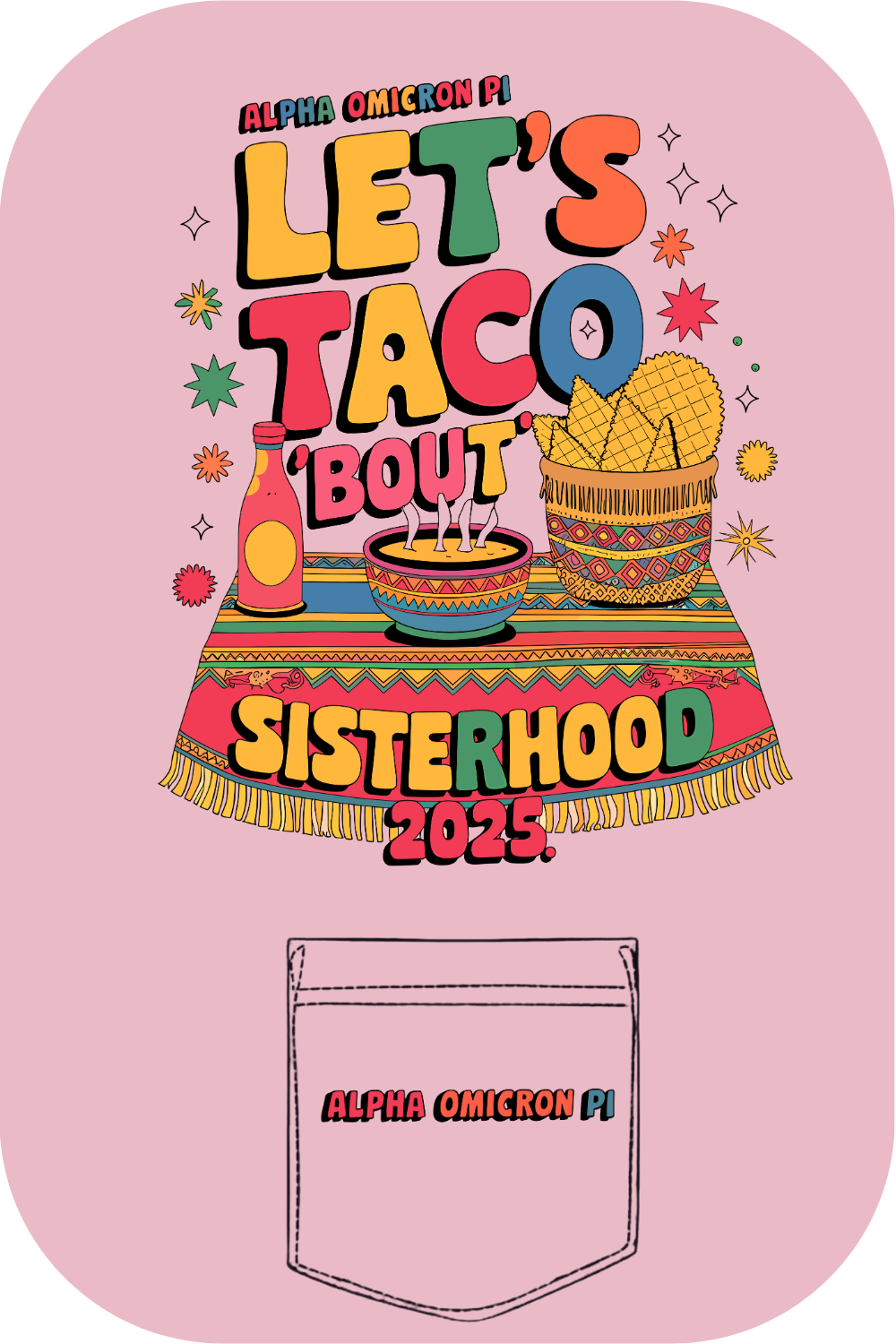 Custom Alpha Omicron Pi Sisterhood