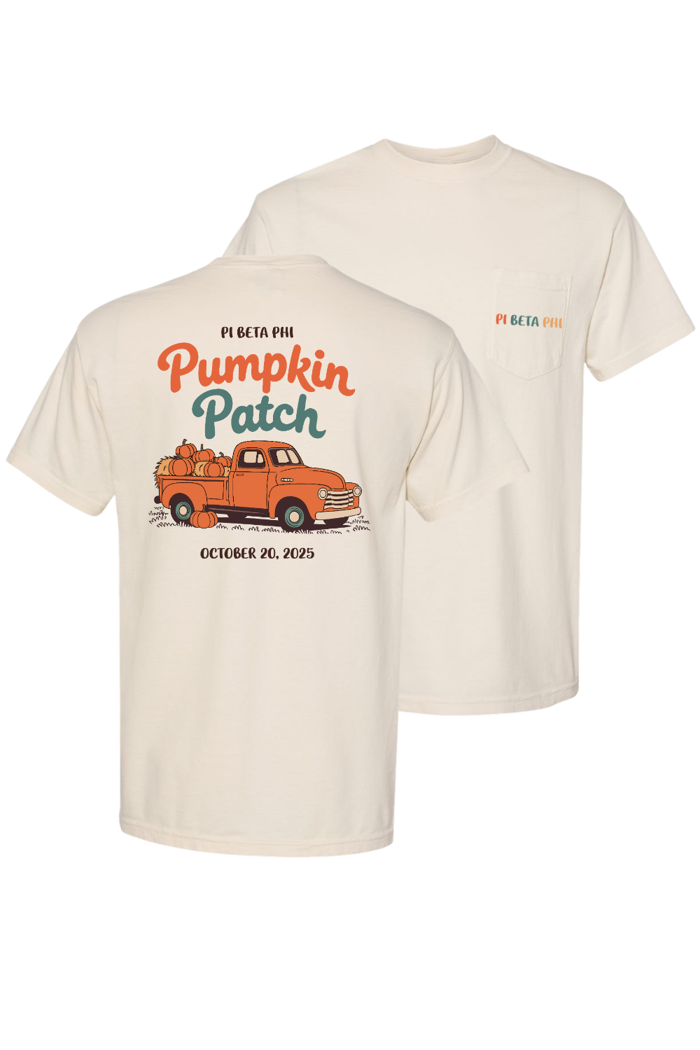 Custom Pi Beta Phi Pumpkin Patch