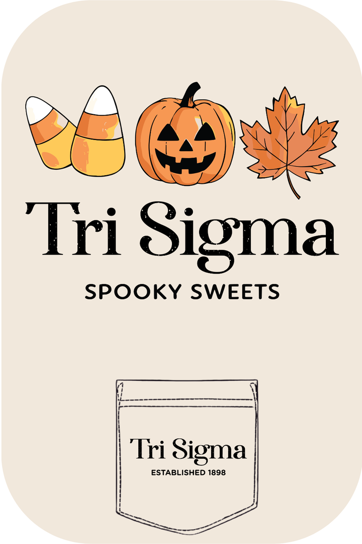 Custom Tri Sigma Spooky Sweets