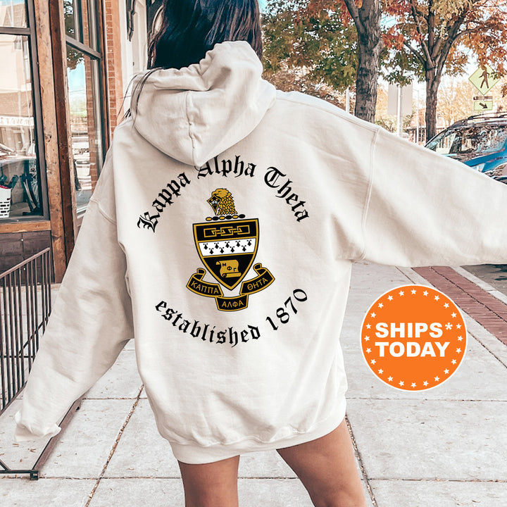 a woman walking down a sidewalk wearing a white hoodie