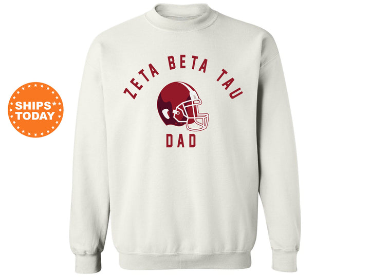 Zeta Beta Tau Fraternity Dad Fraternity Sweatshirt | ZBT Dad Sweatshirt | Fraternity Gift | College Greek Apparel | Gift For Dad _ 6725g