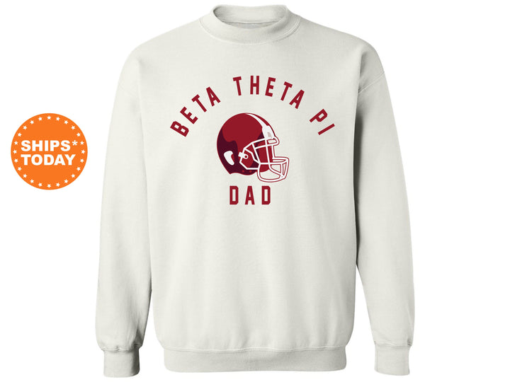 Beta Theta Pi Fraternity Dad Fraternity Sweatshirt | Beta Dad Sweatshirt | Fraternity Gift | College Greek Apparel | Gift For Dad _ 6700g