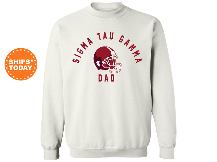 Sigma Tau Gamma Fraternity Dad Fraternity Sweatshirt | Sig Tau Dad Sweatshirt | Fraternity Gift | Greek Apparel | Gift For Dad _ 6722g