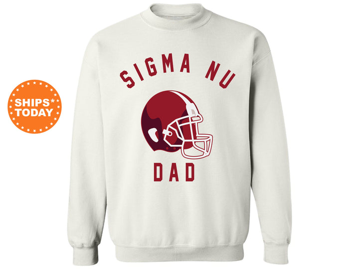 Sigma Nu Fraternity Dad Fraternity Sweatshirt | Sigma Nu Dad Sweatshirt | Fraternity Gift | College Greek Apparel | Gift For Dad _ 6719g