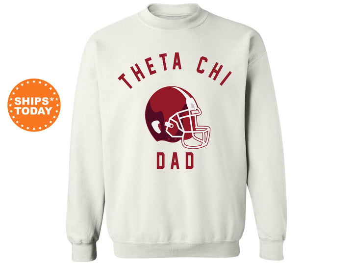 Theta Chi Fraternity Dad Fraternity Sweatshirt | Theta Chi Dad Sweatshirt | Fraternity Gift | College Greek Apparel | Gift For Dad _ 6724g