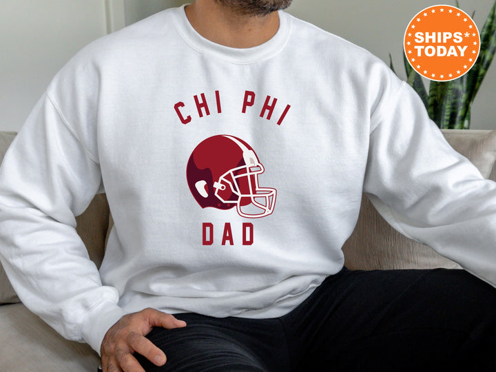 Chi Phi Fraternity Dad Fraternity Sweatshirt | Chi Phi Dad Sweatshirt | Fraternity Gift | College Greek Apparel | Gift For Dad _ 6701g