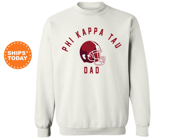 Phi Kappa Tau Fraternity Dad Fraternity Sweatshirt | Phi Tau Dad Sweatshirt | Fraternity Gift | College Greek Apparel | Gift For Dad _ 6712g