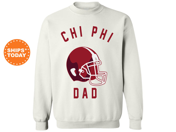 Chi Phi Fraternity Dad Fraternity Sweatshirt | Chi Phi Dad Sweatshirt | Fraternity Gift | College Greek Apparel | Gift For Dad _ 6701g