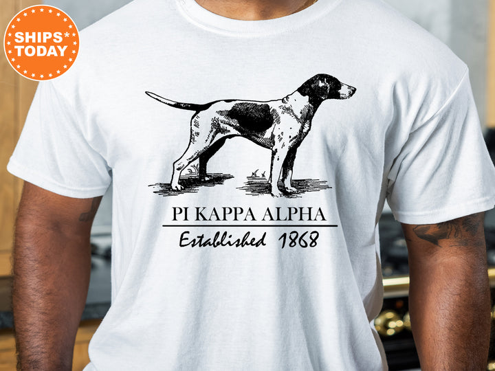 Pi Kappa Alpha Pointer Fraternity T-Shirt | PIKE Fraternity Shirt | Greek Life Shirt | Fraternity Gift | PIKE Initiation | Bid Day _ 6528g