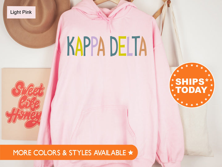 Kappa Delta Uniquely Me Sorority Sweatshirt | Kay Dee Bid Day Gift | Sorority Letters | Kappa Delta Sweatshirt | Big Little Reveal _ 5826g