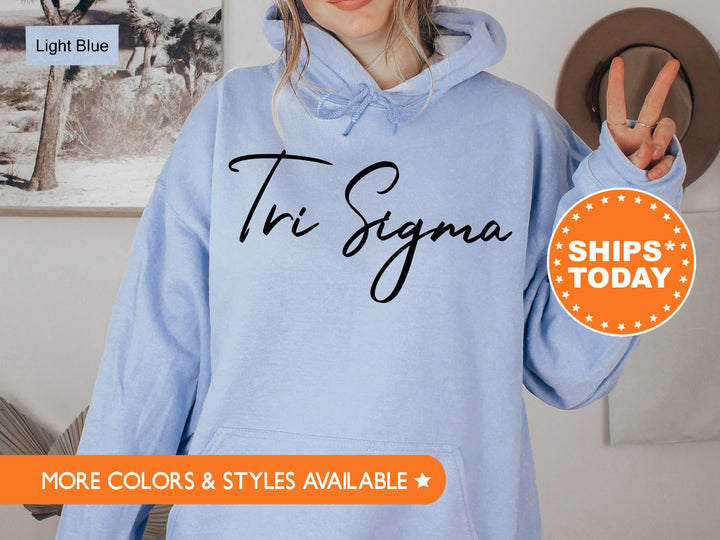 Sigma Sigma Sigma Nickname Sorority Sweatshirt | Tri Sigma Sorority Apparel | Big Little Reveal | Sorority Merch | College Apparel