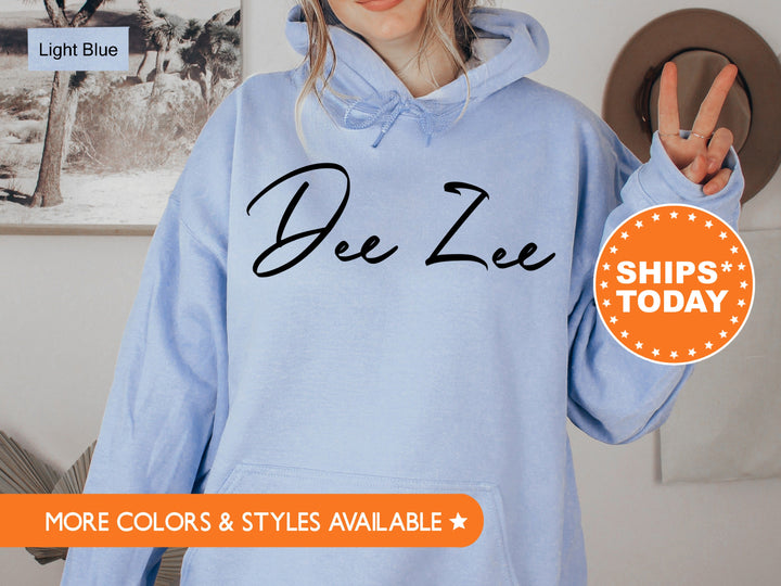 Delta Zeta Nickname Sorority Sweatshirt | Dee Zee Sorority Apparel | Big Little Reveal | Sorority Merch | College Greek Apparel