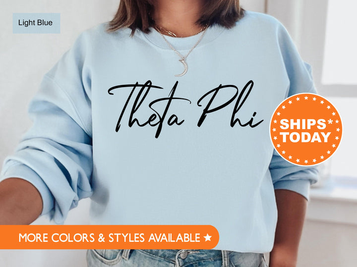 Theta Phi Alpha Nickname Sorority Sweatshirt | Theta Phi Sorority Apparel | Big Little Reveal | Sorority Merch | College Apparel