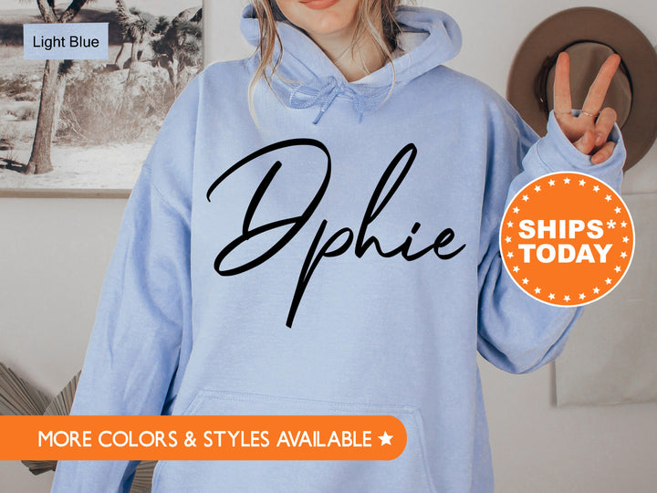 Delta Phi Epsilon Nickname Sorority Sweatshirt | DPhiE Sorority Apparel | Big Little Reveal | Sorority Merch | College Greek Apparel
