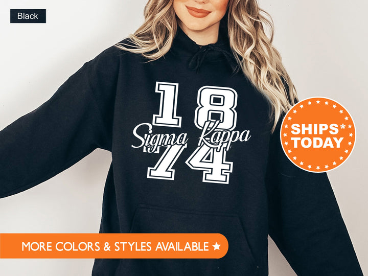 Sigma Kappa Big Year Sorority Sweatshirt | Sig Kap Merch | Big Little Reveal | Greek Apparel | Sigma Kappa Hoodie | Bid Day Gifts _ 7250g