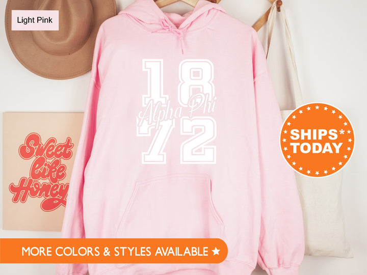 Alpha Phi Big Year Sorority Sweatshirt | APHI Apparel | Sorority Initiation | Big Little Reveal | APHI Bid Day | Alpha Phi Hoodie _ 7233g