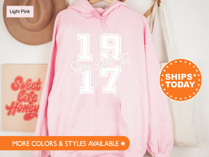 Sigma Delta Tau Big Year Sorority Sweatshirt | Sig Delt Sweatshirt | Big Little Reveal | Bid Day Gift | Sorority Hoodie | Greek Life _ 7249g