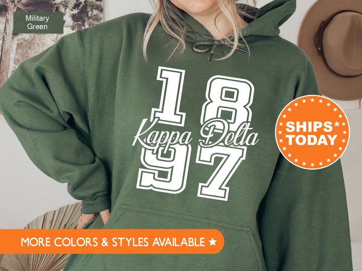 Kappa Delta Big Year Sorority Sweatshirt | Kay Dee Apparel | Sorority Gift | Kappa Delta Hoodie | Big Little Reveal | Sorority Merch _ 7244g