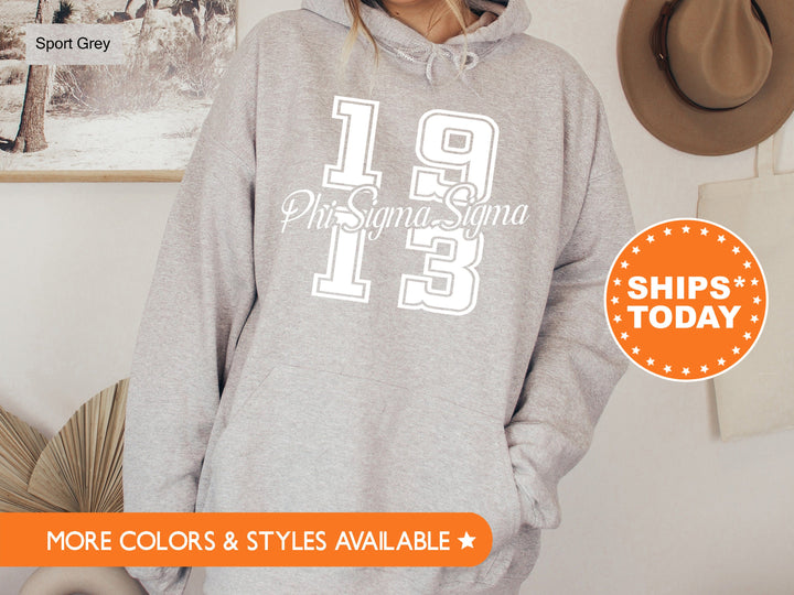 Phi Sigma Sigma Big Year Sorority Sweatshirt | Phi Sig Merch | Greek Apparel | Phi Sig Hoodie | Big Little Reveal | Bid Day Gift _ 7247g