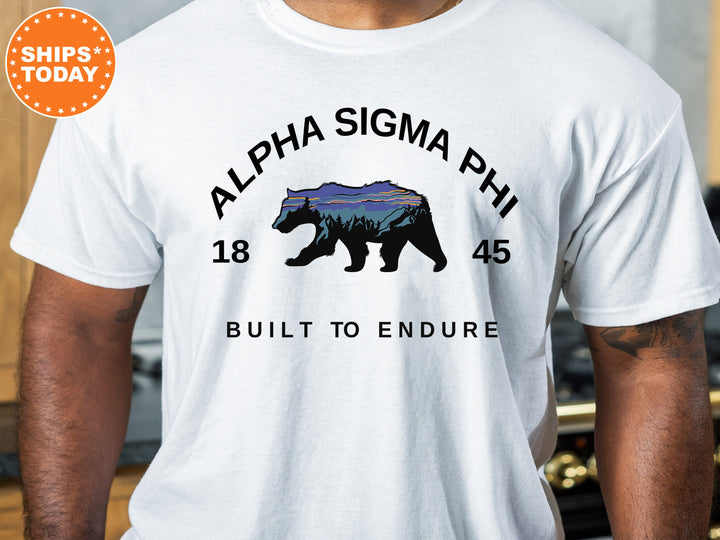 Alpha Sigma Phi Built Different Fraternity T-Shirt | Alpha Sig Fraternity Shirt | Alpha Sigma Phi Fraternity Gift | Greek Apparel _ 6111g
