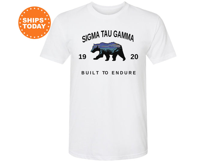 Sigma Tau Gamma Built Different Fraternity T-Shirt | Sig Tau Fraternity Shirt | Sigma Tau Gamma Shirt | Fraternity Bid Day Gifts _ 6135g