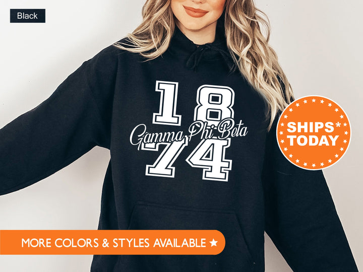Gamma Phi Beta Big Year Sorority Sweatshirt | Gamma Phi Hoodie | GPHI Recruitment Gift | Big Little Sorority | Bid Day Basket _ 7242g