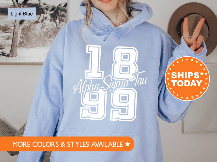 Alpha Sigma Tau Big Year Sorority Sweatshirt | AST Apparel | Sorority Hoodie | Sorority Gifts | Big Little Reveal | Bid Day Basket _ 7235g
