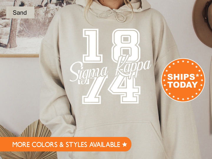 Sigma Kappa Big Year Sorority Sweatshirt | Sig Kap Merch | Big Little Reveal | Greek Apparel | Sigma Kappa Hoodie | Bid Day Gifts _ 7250g